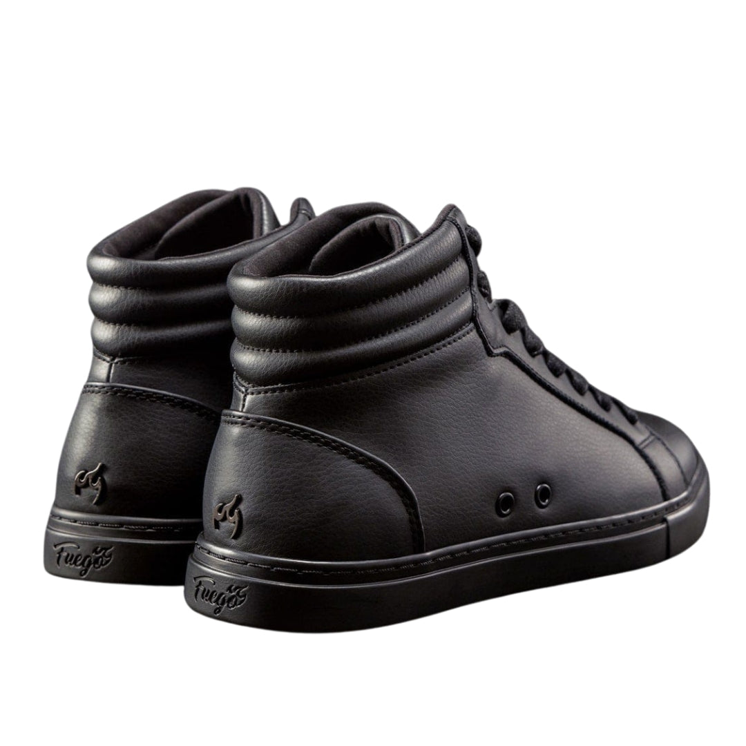 Fuego High-Top Dance Sneaker in Schwarz