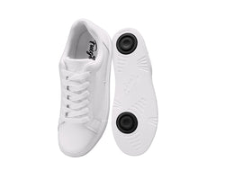 Fuego Low-Top Dance Sneakers in white