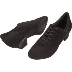 189 dance shoes in black velour leather