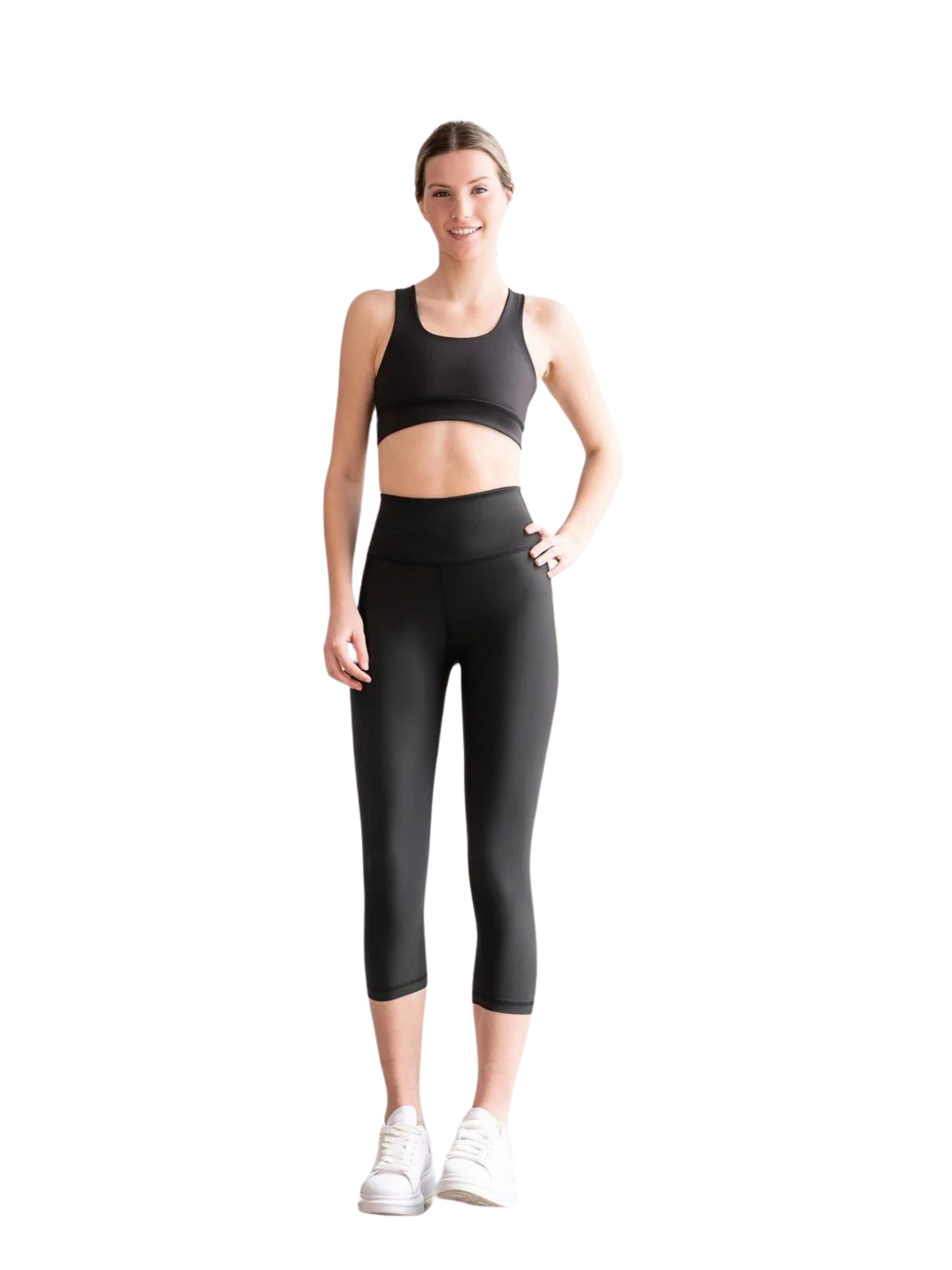 4306 Capri leggings in black