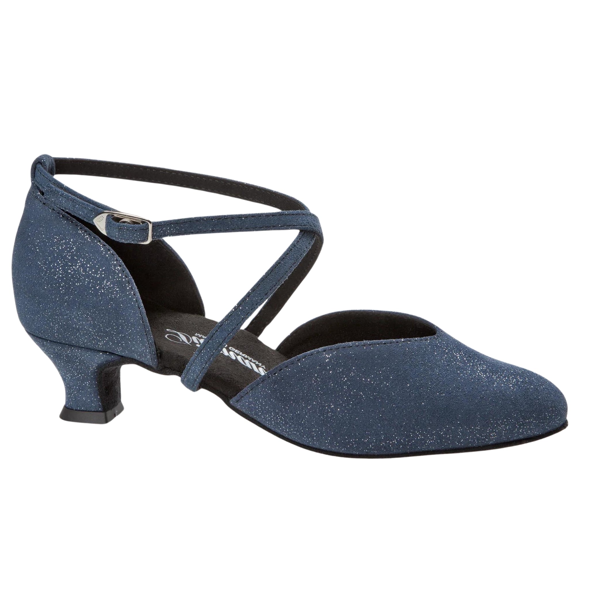 170 Tanzschuhe in Blau Glitter