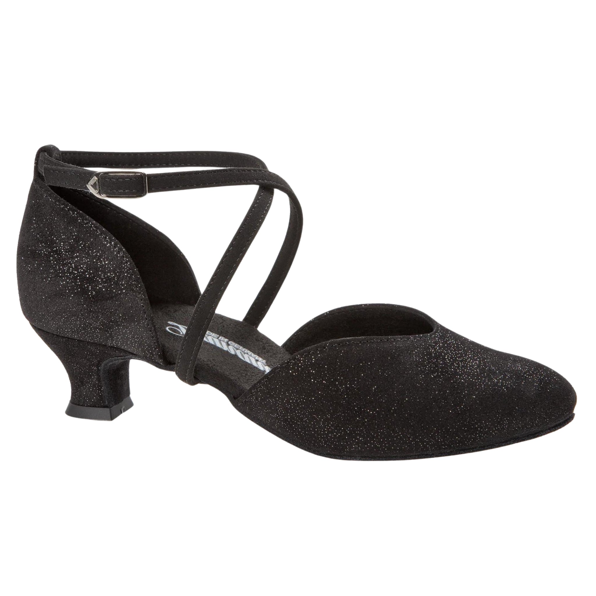 170 Tanzschuhe in Schwarz Glitter