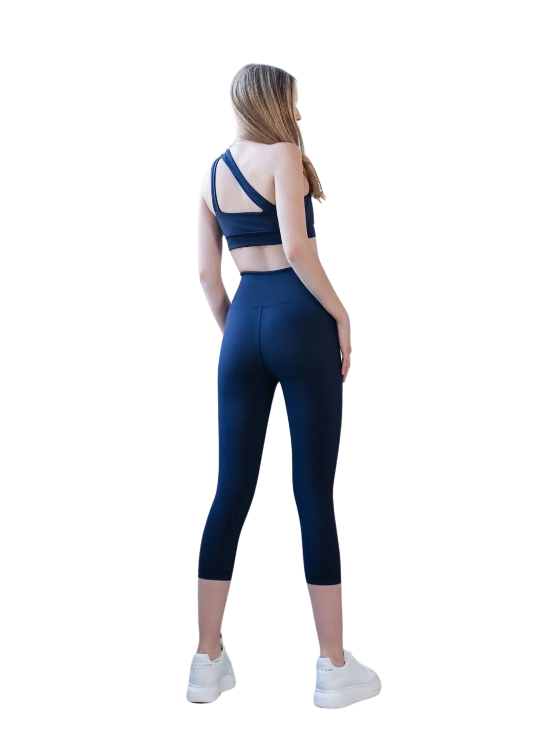 947 Leggings de Capri en Navyblau