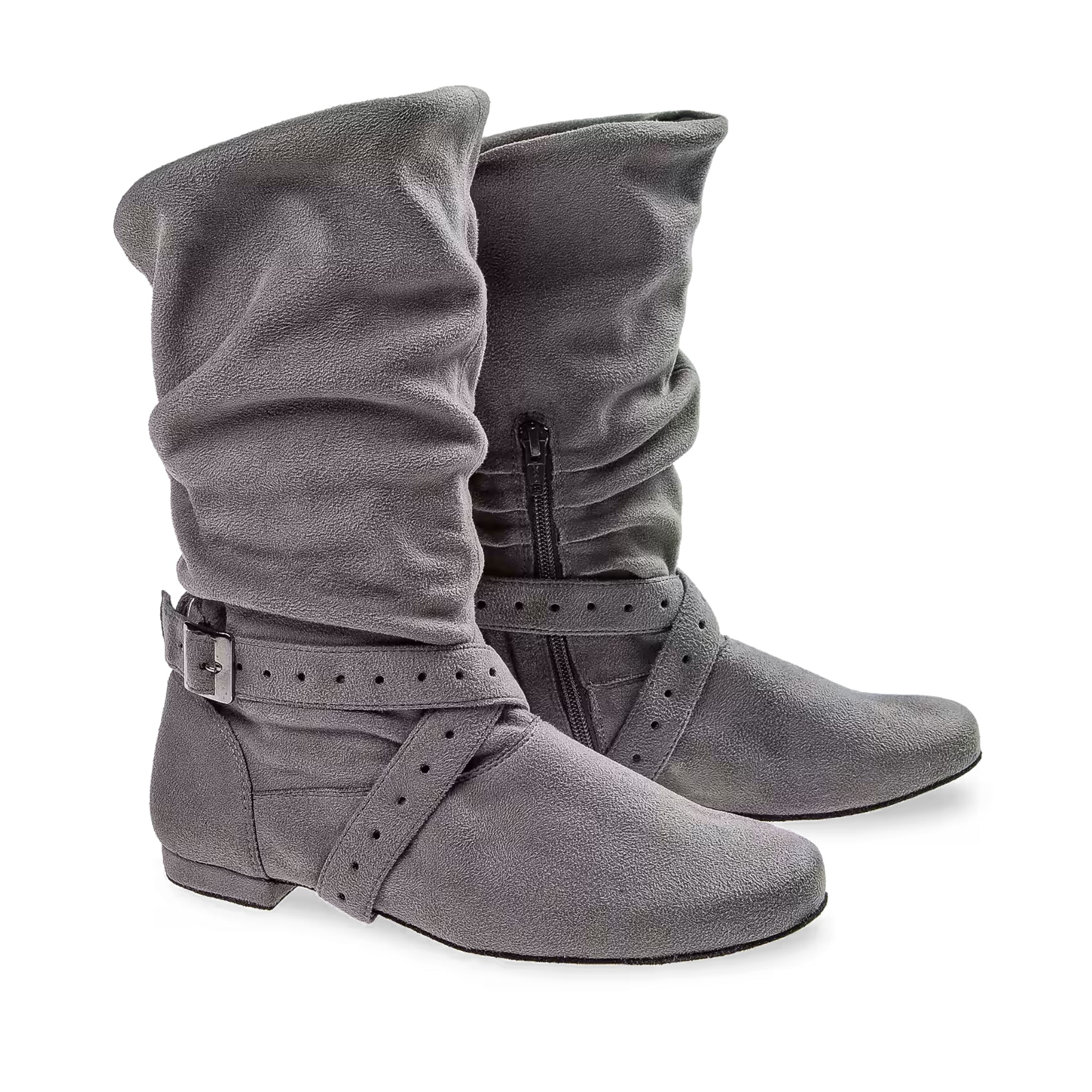 202 Tanzstiefel in Grau