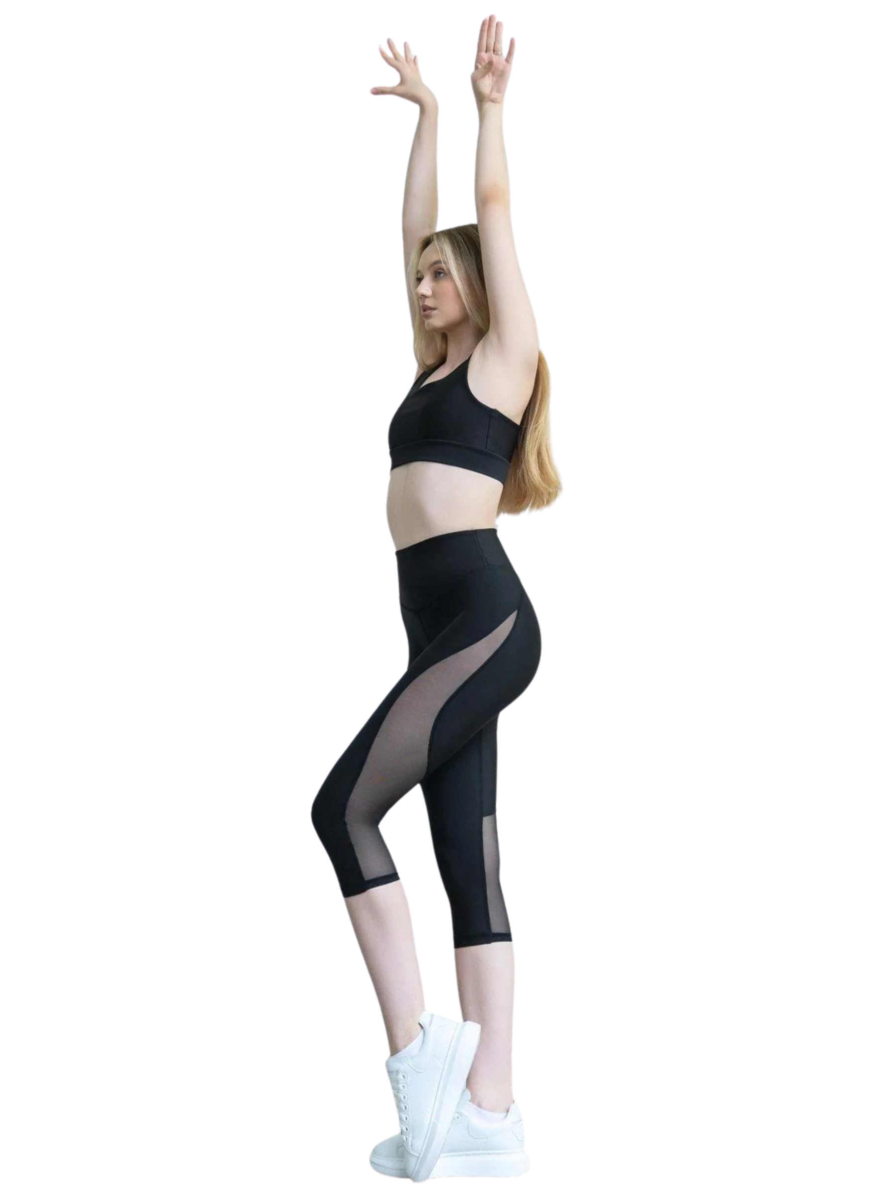 939 Capri leggings in black