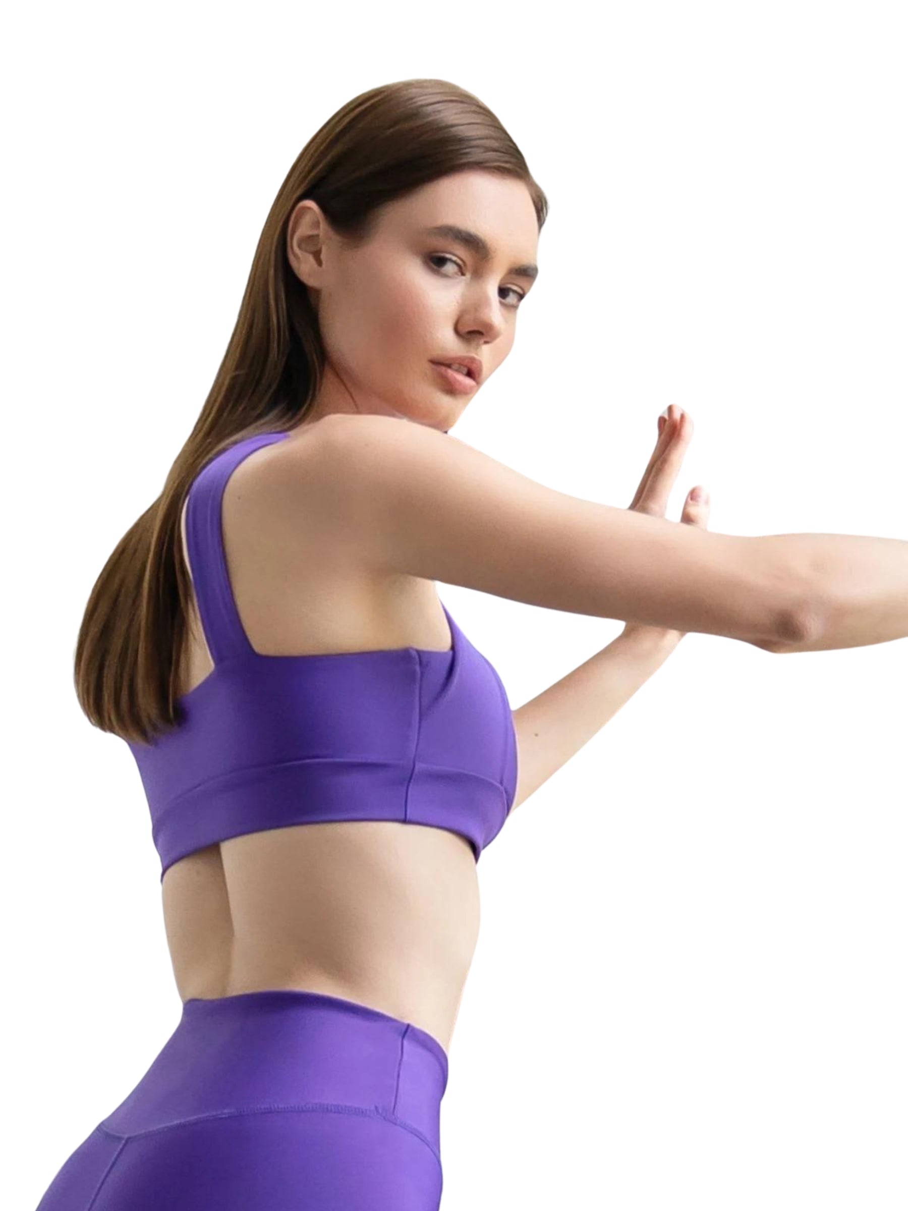 192 Decoltée Sport Bra en Violet