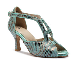 ESP11 dance shoes in turquoise