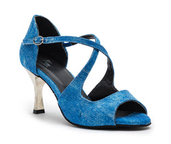 Zapatos de baile de Orion en jeans azules