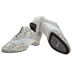 188 Tanzschuhe in Beige Gold Leopard