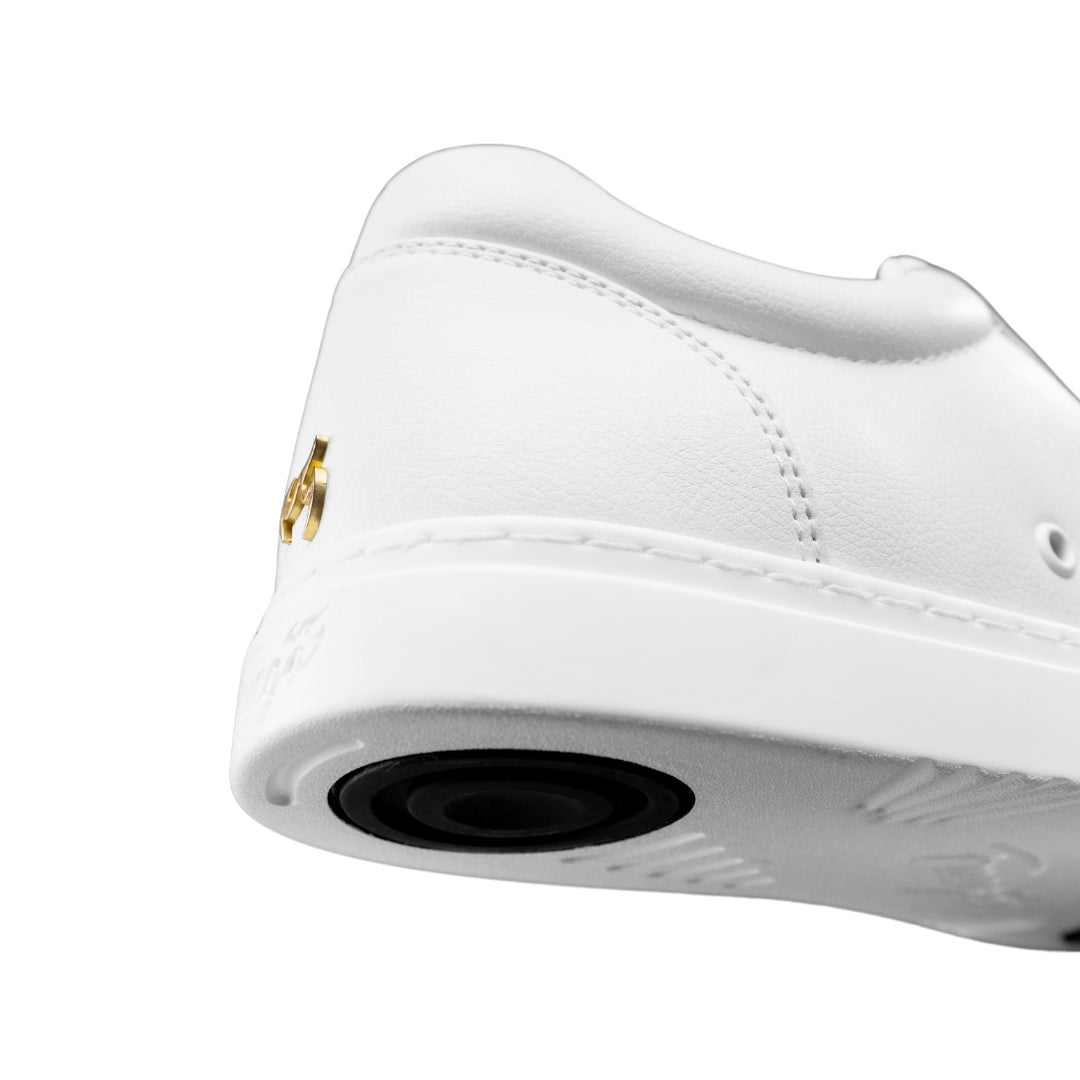 Fuego Low-Top Dance Sneakers en blanc