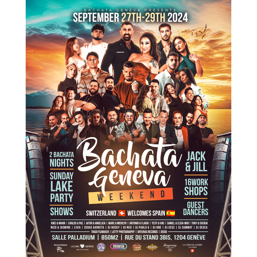 27.09 - 29.09.2024 Weekend di Bachata Ginevra