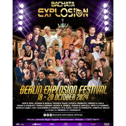 18 de octubre al 20.10.2024 - Bachata Explosion Berlin Bachata Festival