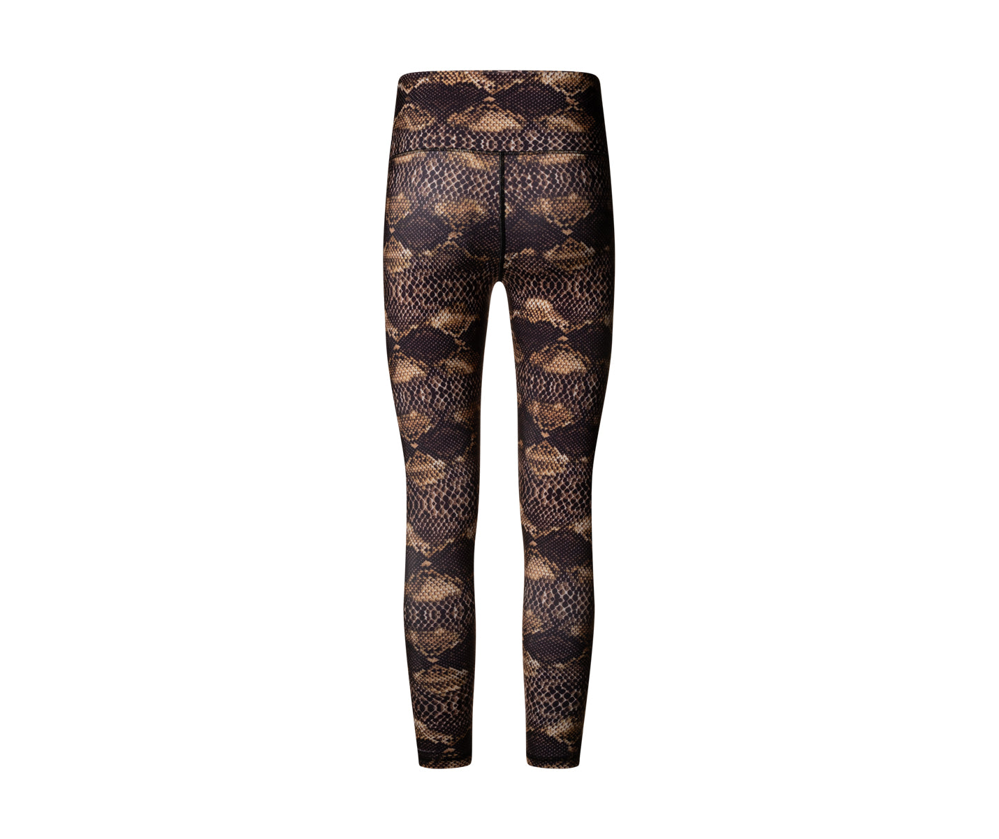 411 Leggings taille haute en marron