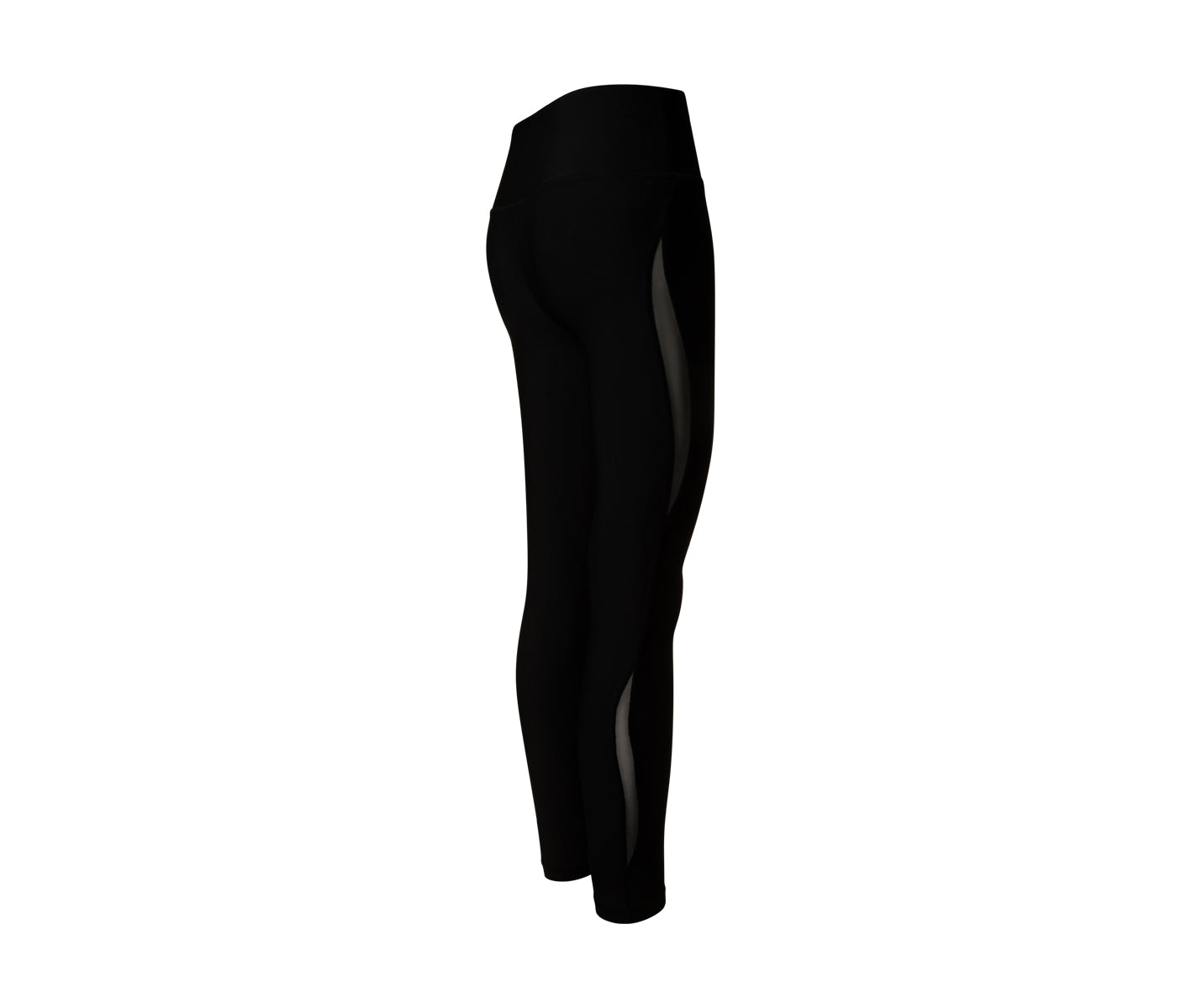 429 Leggings taille haute en noir