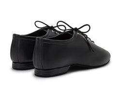 Chaussures de danse dq jazz en cuir noir