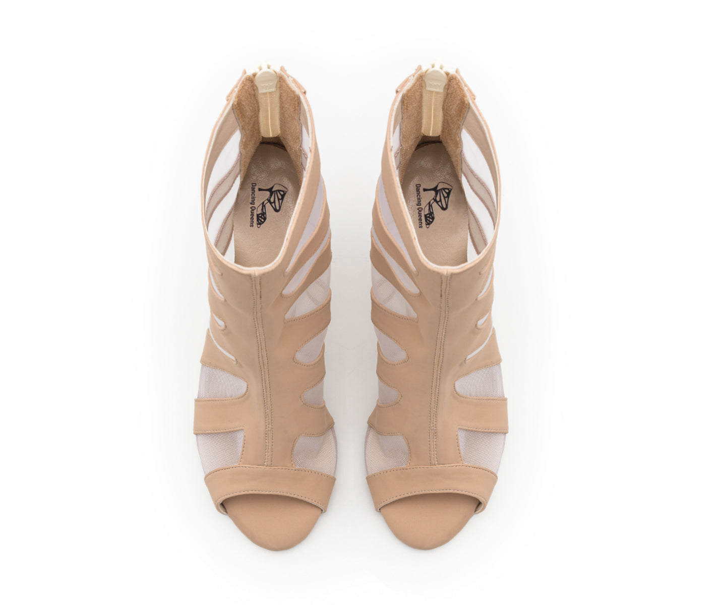 Hale Boop dance shoes in beige