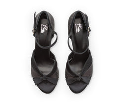 Carina chaussures de danse en noir