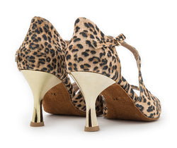 Scarpe da ballo orion a leopardo