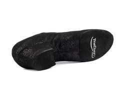 PD008 Premium Tanzschuhe in Black Nubuck Glam