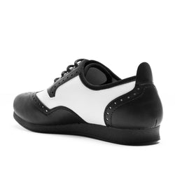 1611 Scarpe da ballo Sammy in bianco/nero