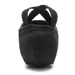 1006 Elastico Ballet Snaps en noir