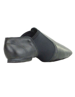 1250 scarpe jazz slip-on in nero