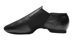 1250 scarpe jazz slip-on in nero