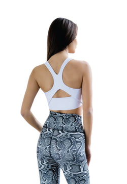 280 Extra High Waist Leggings in Grey Snake