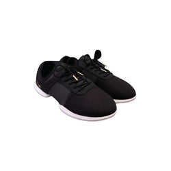 Fuego Dance Sneakers Split Sole en noir avec semelle blanche