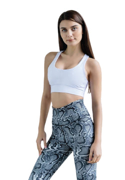 280 extra high waist leggings in gray snake