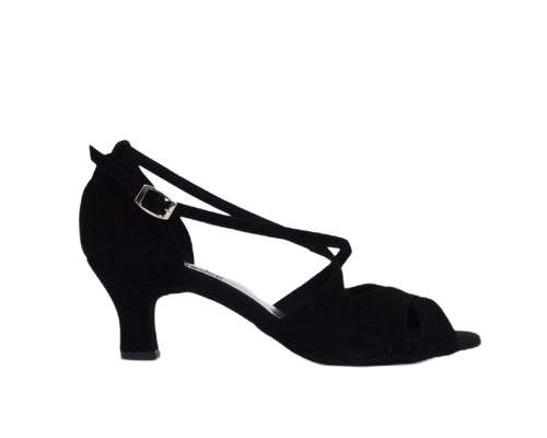 736 / 486 Dance shoes in black suede