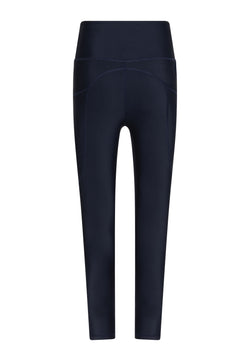 988 Leggings tascabili in blu navy