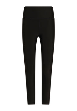 297 Leggings taille haute en noir