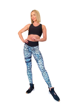 903 Leggings extra-hauts en léopard