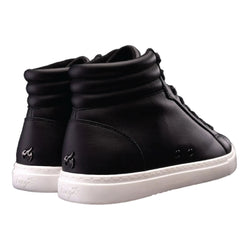 Fuego high top dance sneakers in black/white