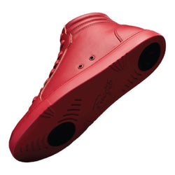 Fuego High-Top Dance Sneakers en rojo