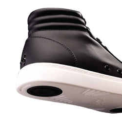 Fuego High-Top Dance Sneakers en blanco y negro