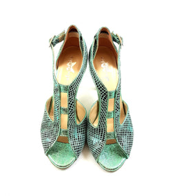 Chaussures de danse ESP11 en turquoise