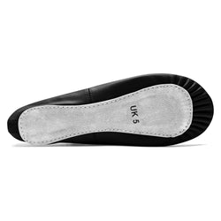 1001 ballet slippers leather in black