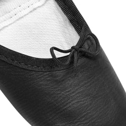 1001 Ballet slippers leather in black