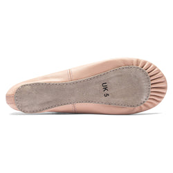 1001 Chaussons de danse en cuir rose