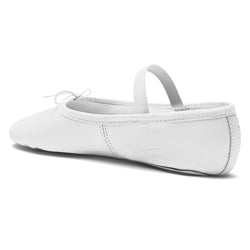 1001 Ballet slippers leather in white