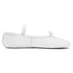 1001 ballerines en cuir blanc