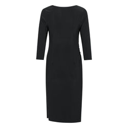 RU5523 Robe noire pour femme