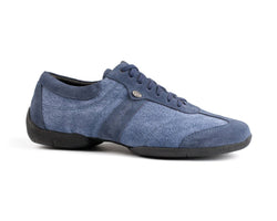 PD Pietro Street Tanzschuhe in Denim mit Sneaker-Sohle