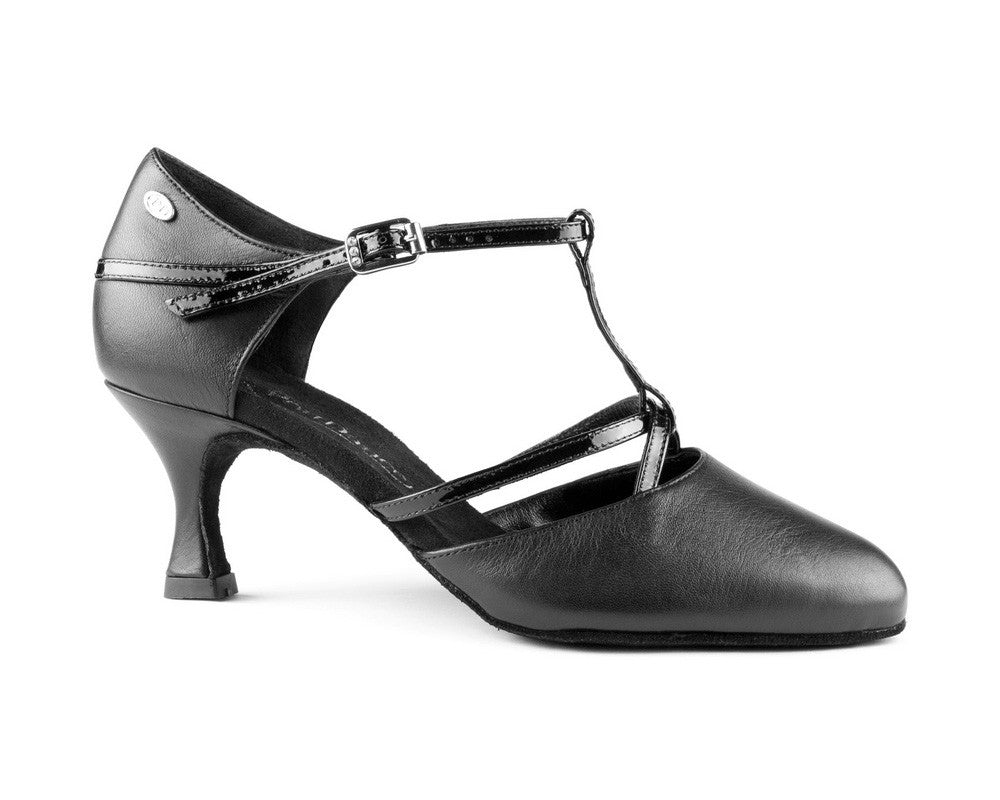 PD121 Zapatos de baile premium en cuero negro